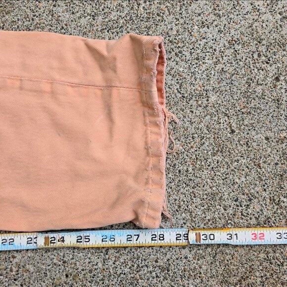 Vtg 90s LEVI'S 501xx Distressed Garment Dyed Denim Jeans Tagged 34 x 30 USA Made - Picture 8 of 8